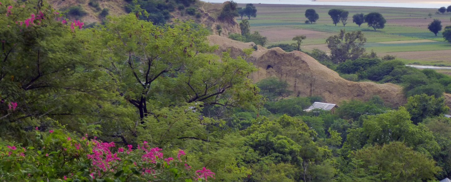 ...mit wunderbarem Blick über den Ayeyarwady