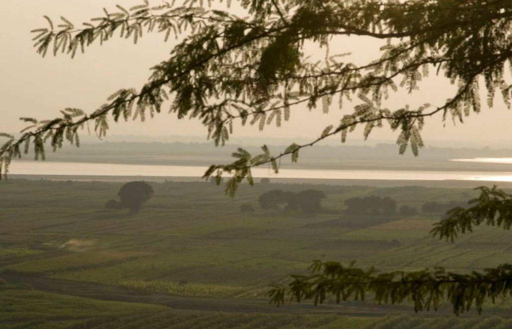 Blick Richtung Irrawaddy River