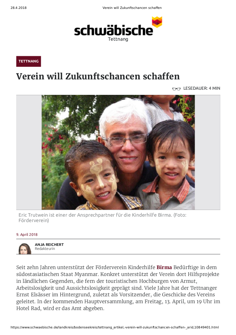 Verein will Zukunftschancen schaffen