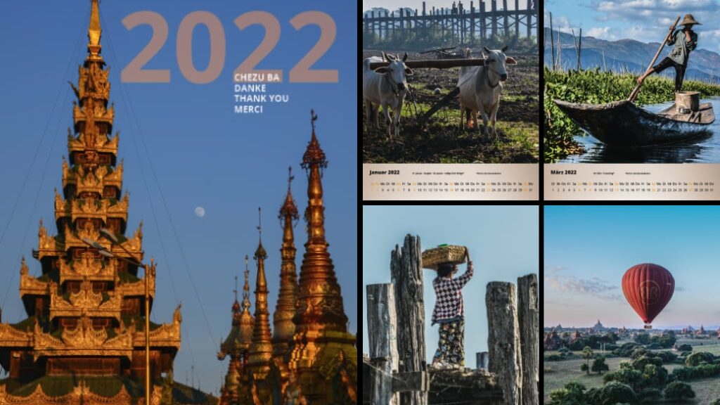 Kalender 2022 - Spenden-Aktion Kinderhilfe Birma