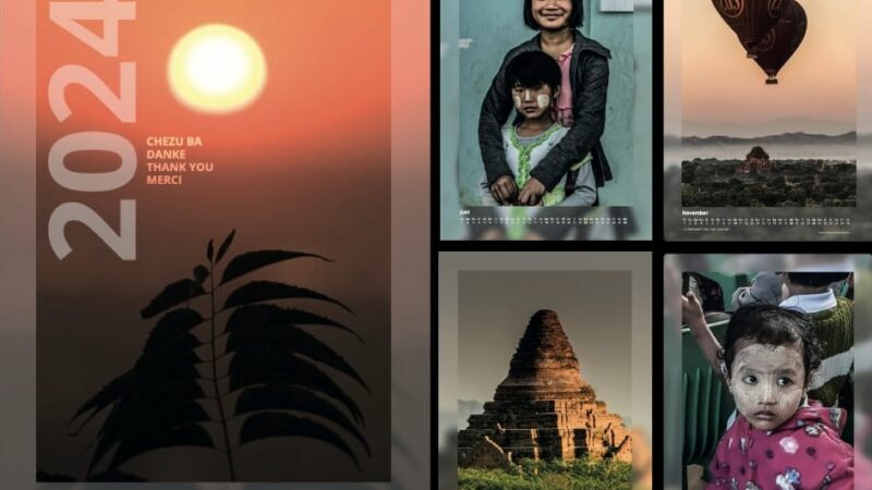 Kalender 2024 Kinderhilfe Birma