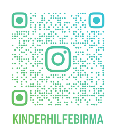 Instagram QR-Code Kinderhilfe-Birma